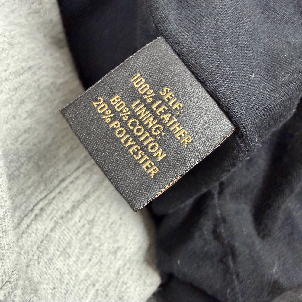 AS by DF 100% Leather Bomber Jacket - Size‎ L - Picture 10 of 11